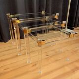 Set of 3 nesting tables, Orsenigo, Italy, 1970s