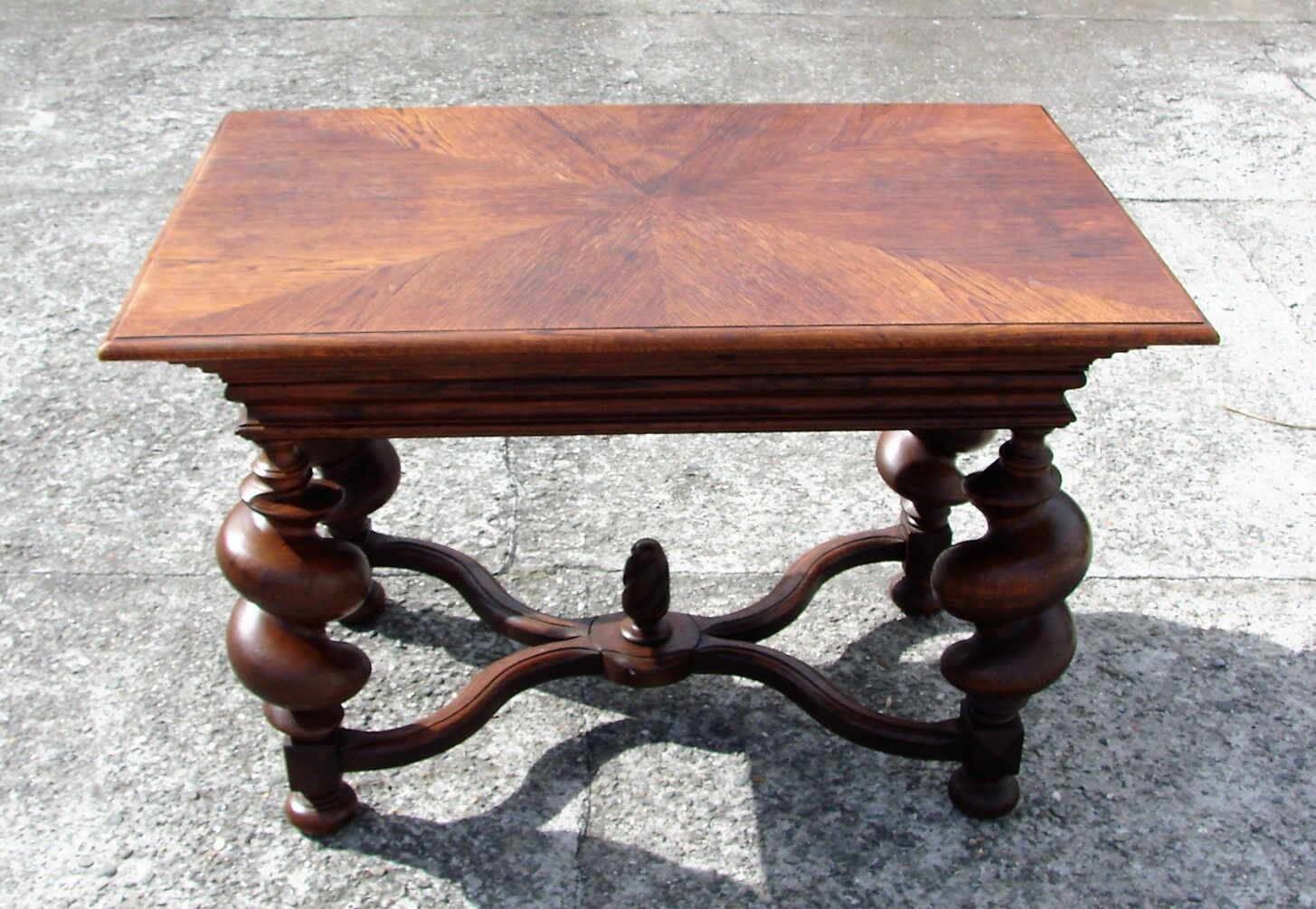 Oak table, 1950s
