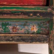 Buffet ancien peint en bois de pin – Chine, circa 1930