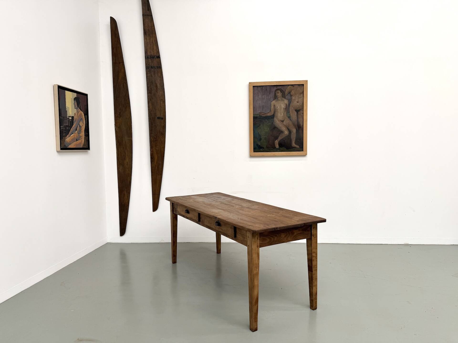 Vintage Pine Farm Table