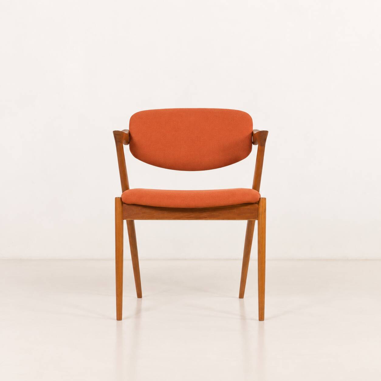 Kai Kristiansen Model 42 Teak Chair by Schou Andersen, Denmark 1960s