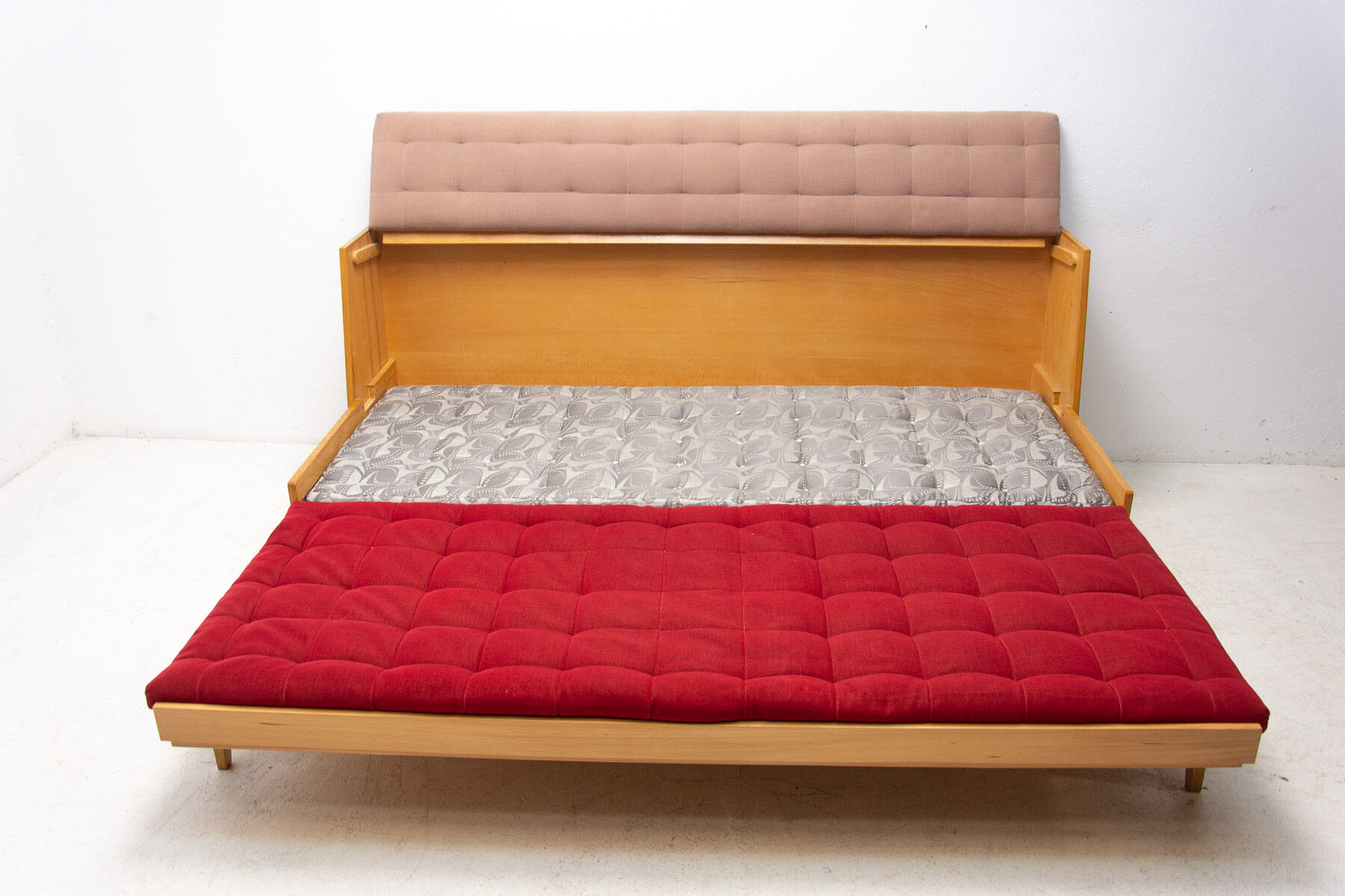 Mid century folding sofabed, 1960´s, Czechoslovakia