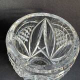 Large stamped Baccarat vase