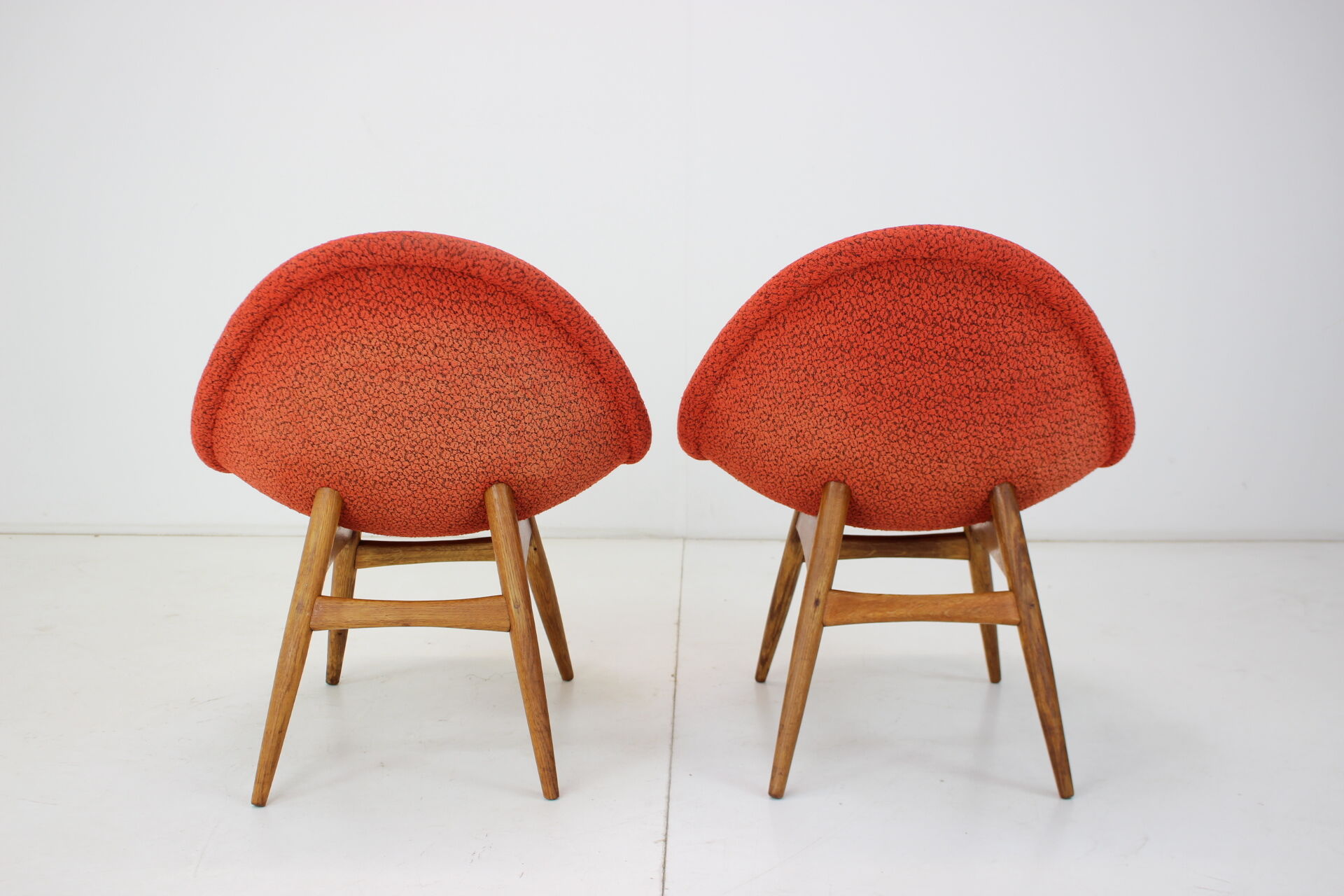 1960s Pair of Miroslav Navratil Armchairs, Czechoslovakia