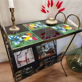 Side table with magazine holder Vallauris