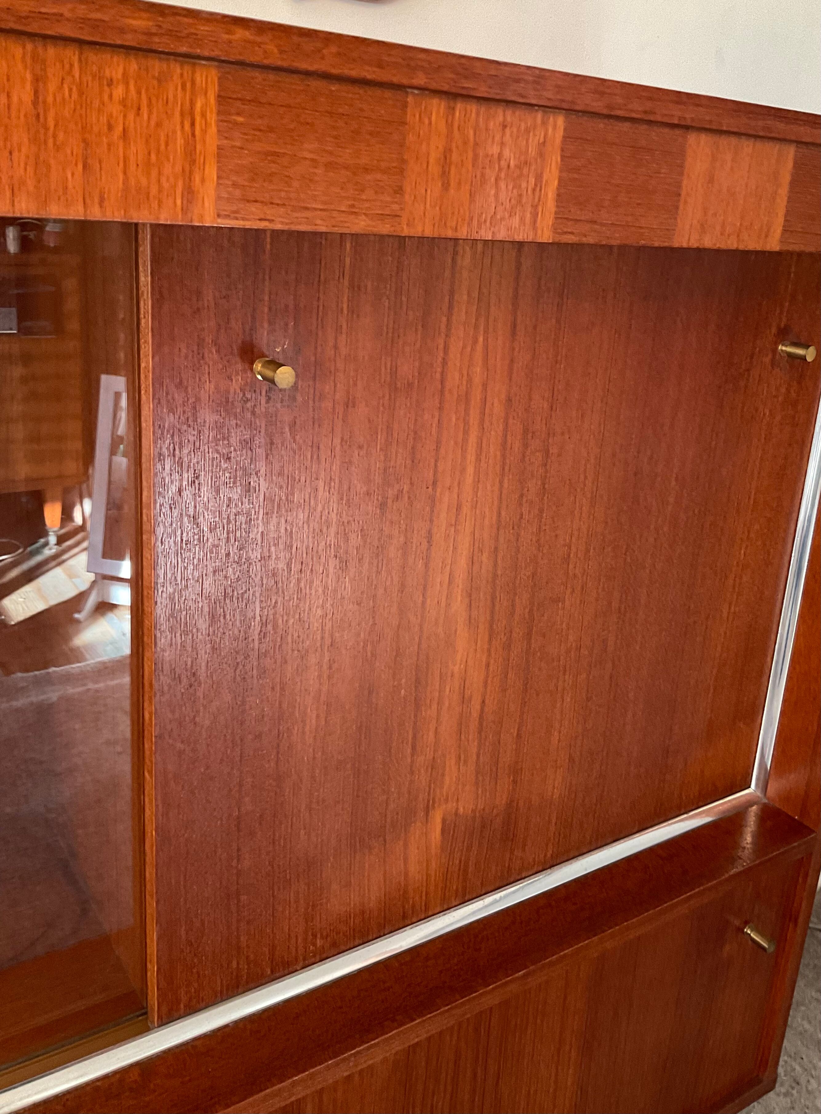 Scandinavian teak bar from the 60s and 70s