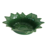 Ceramic hollow dish, sunflower model, vintage Appolia brand