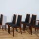 6 chaise en teck du milieu du siècle par Leslie Dandy pour G-Plan, Royaume-Uni,