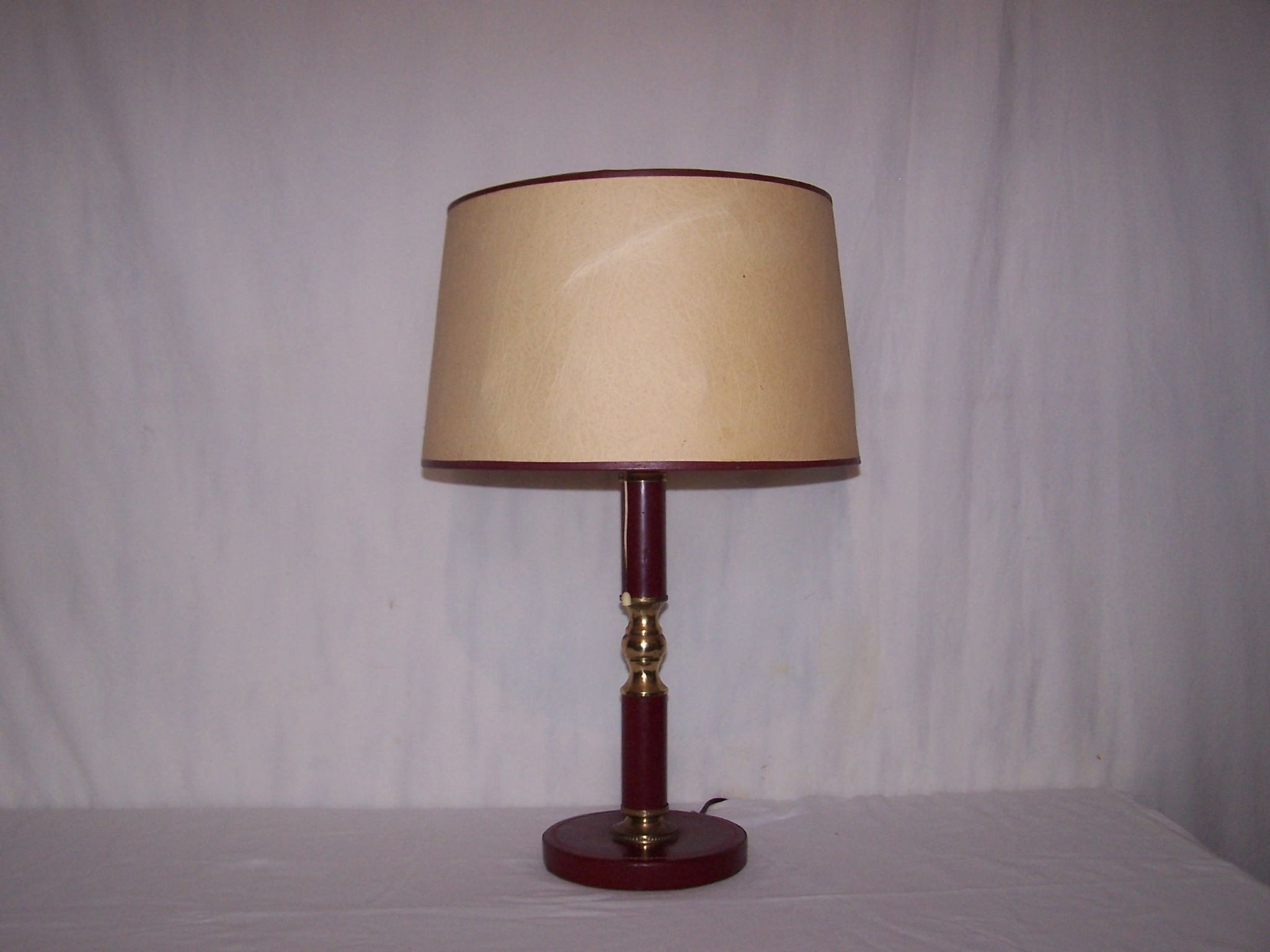 Leather desk lamp 50