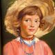 Portrait d'une jeune fille.