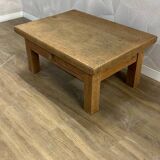 Solid stripped oak farmhouse coffee table