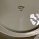 Set of 7 Scandinavian modernist flat plates in ivory earthenware