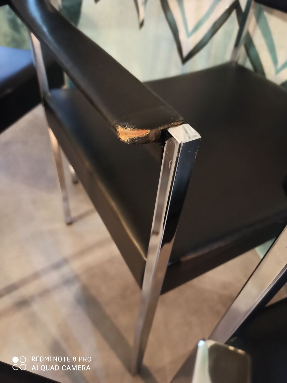 4 Girsberger armchairs