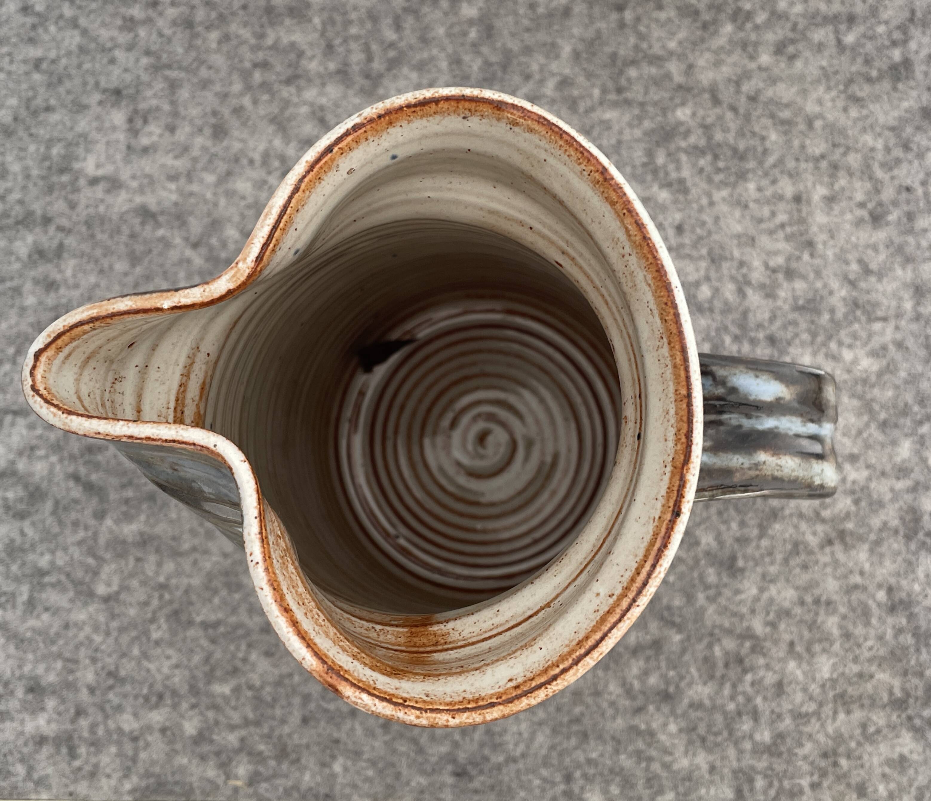 Stoneware carafe - Studio Galois Llangoren Pottery - 60/70