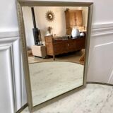 chrome steel mirror from the 40s and 50s