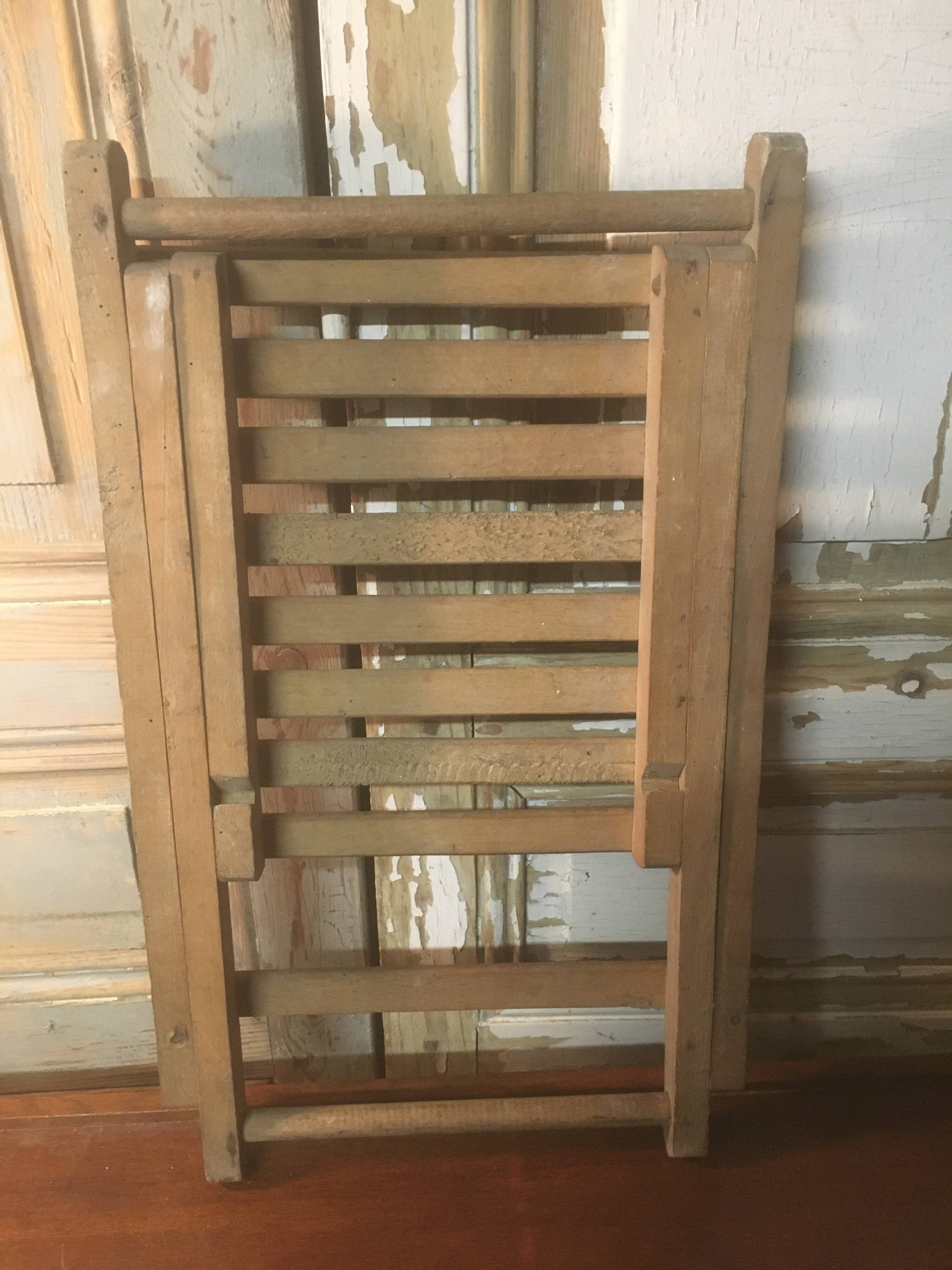 Folding stool from the 30s/40s