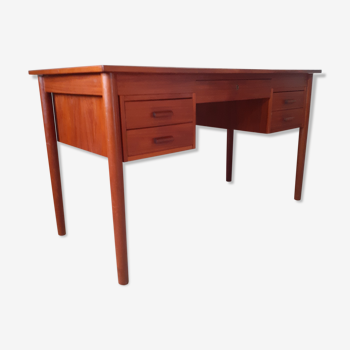 Scandinavian-style teak desk