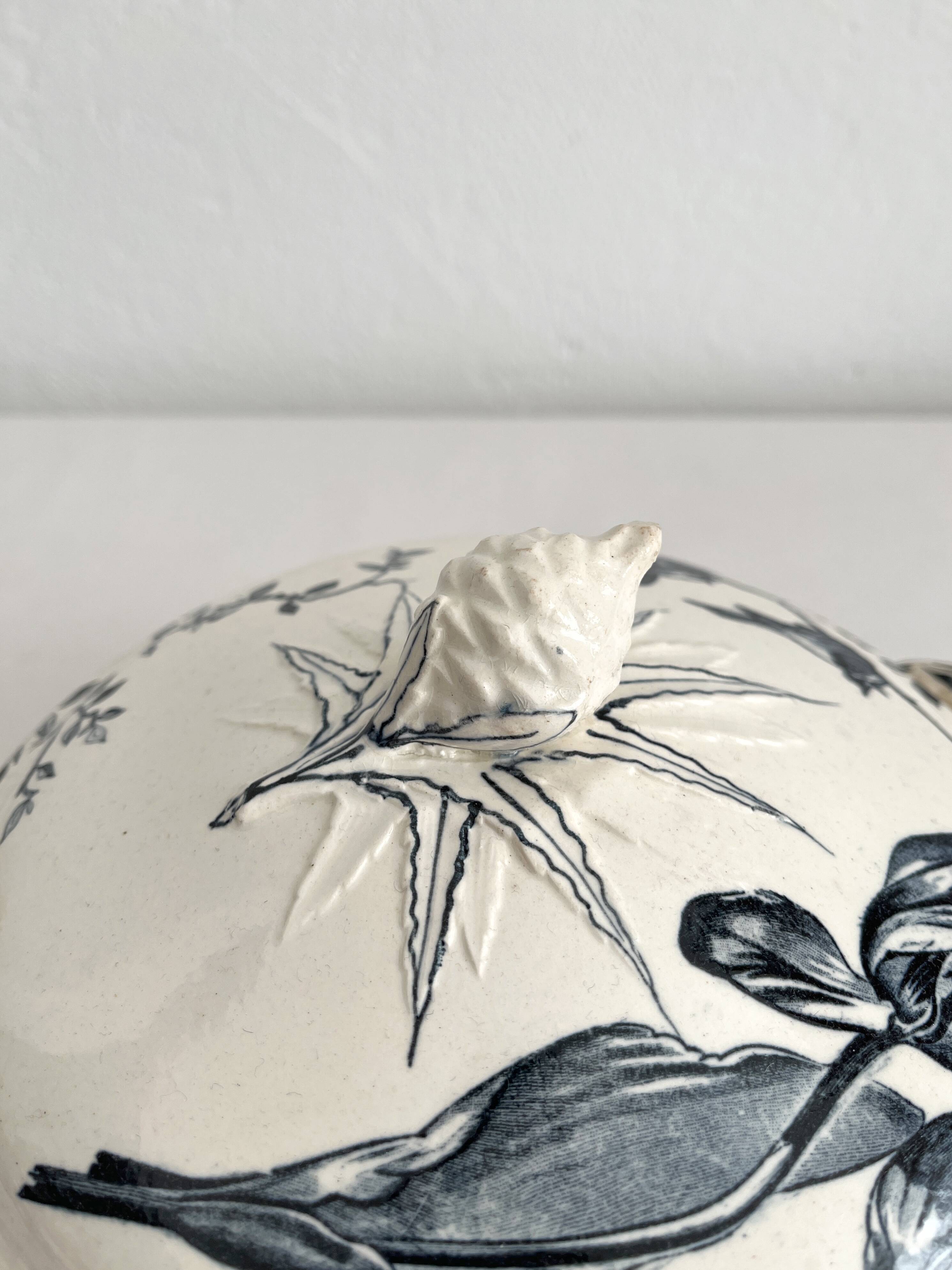 Ironstone tureen, "Oxford" Choisy le Roi