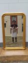 Antique louis-philippe gilt wood mirror from the 19th century. 102 cm x 65 cm