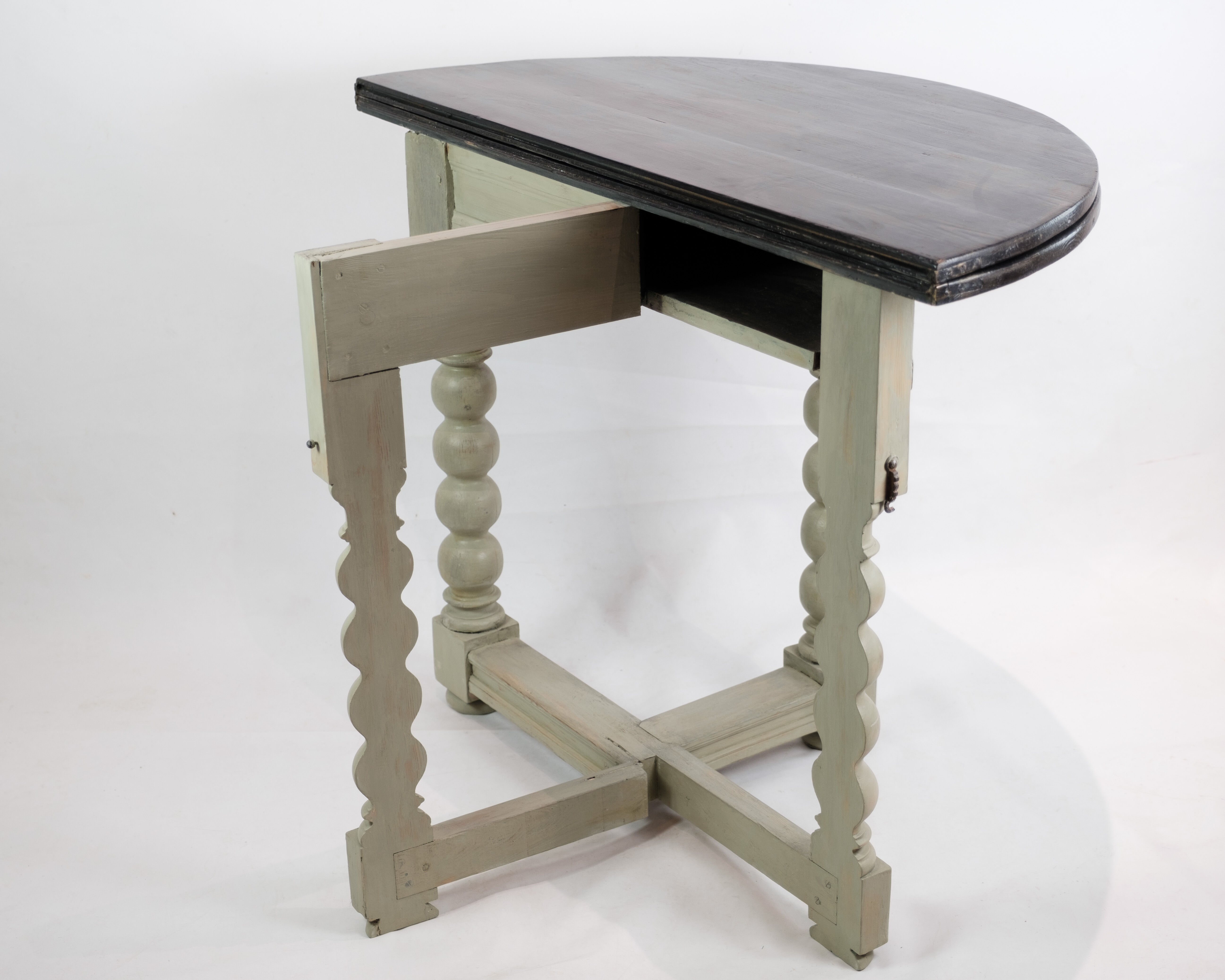 Dining Table with Danish, South Jutland Origins from 1780s