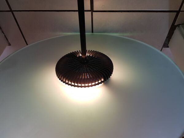 Suspension plafonnier Aureola design Cili et Nils Italy 1982
