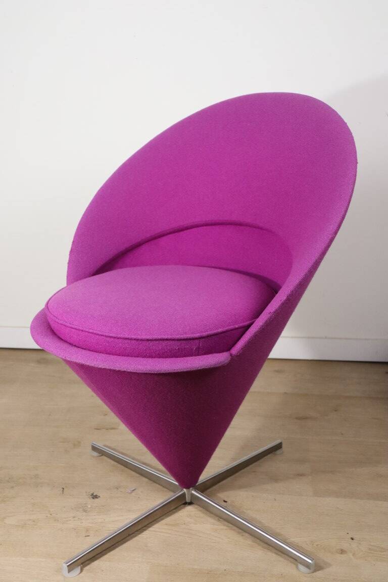 Pair of Verner Panton “Cone Chair” model chairs, Vitra edition