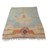 Tapis berbère marocain vintage Boujaad 150/250cm
