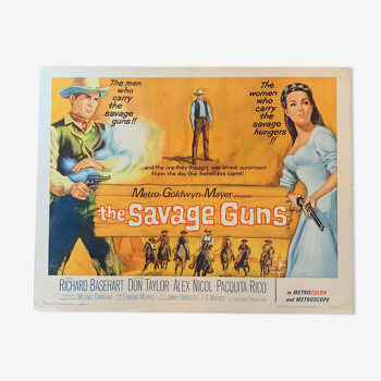 Original poster American vintage movie 1960' popular