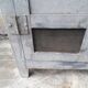 Patinated industrial wardrobe