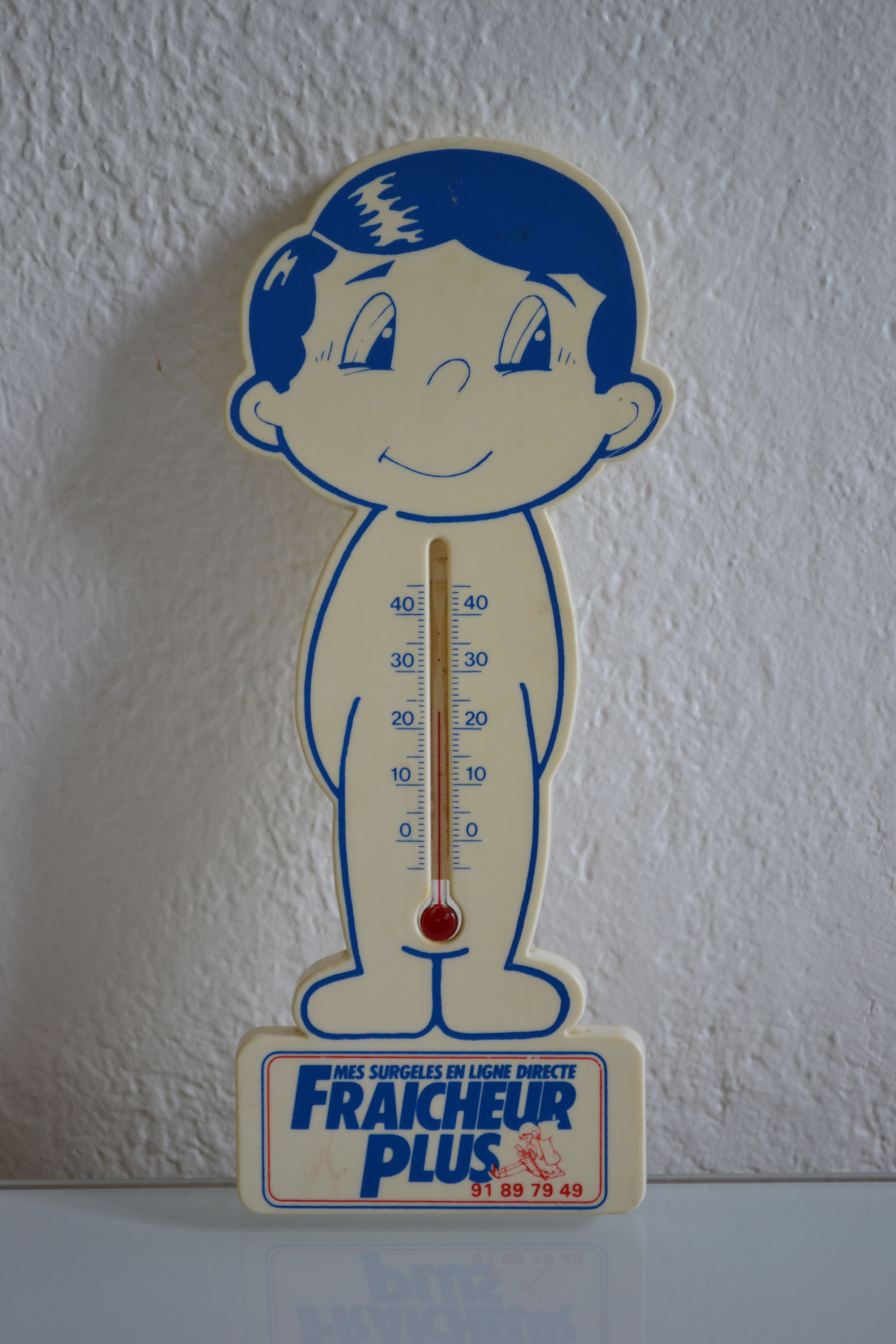 Vintage advertising thermometer