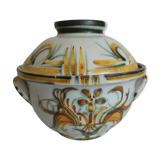 Quimper earthenware candy pot