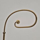 19th century brass rocking cradle from a castle