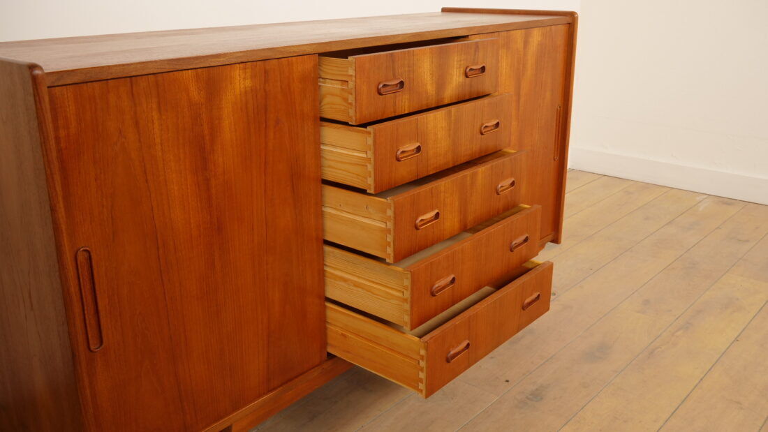 Buffet vintage | Design danois | Teck | 149 cm