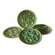 ceramic oyster plates France mousse model