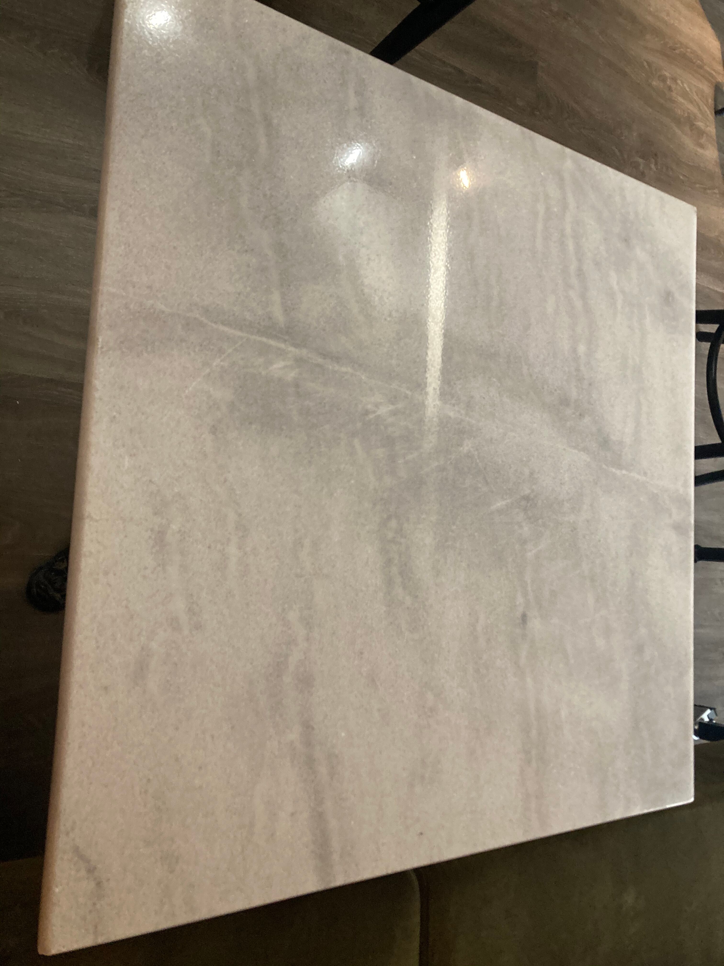 Marble bistro table