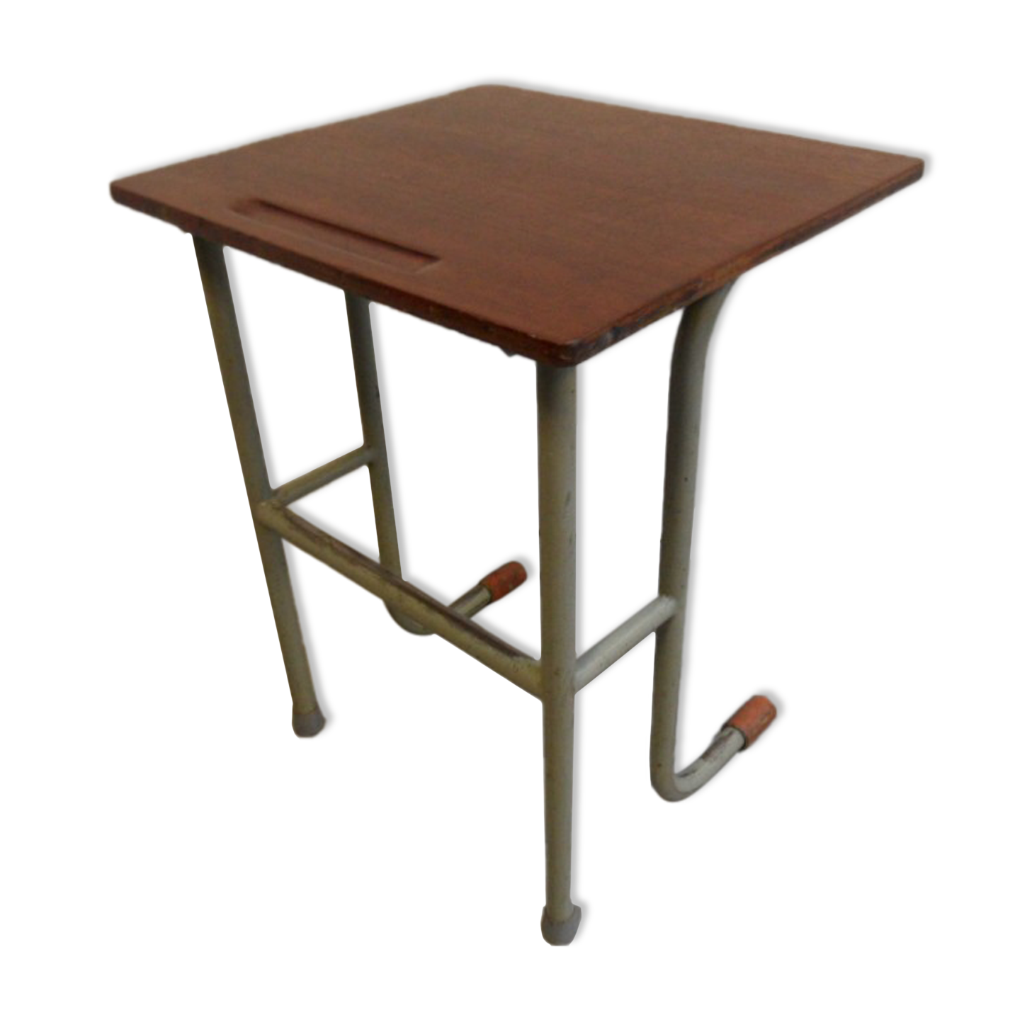 Pupitre d’école vintage des années 1960