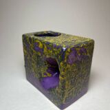 Vintage cubic vase