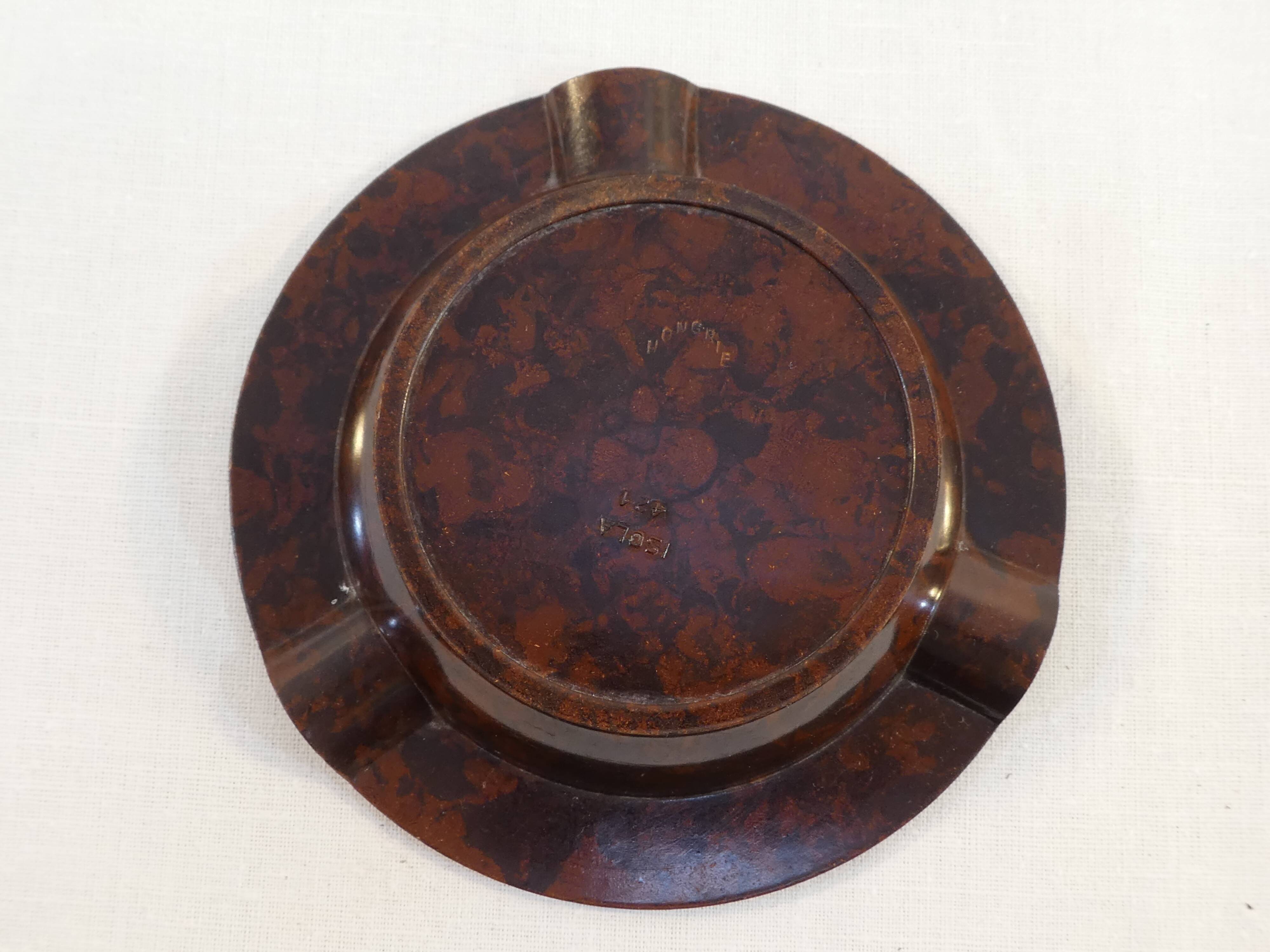 Art deco ashtray in bakelite