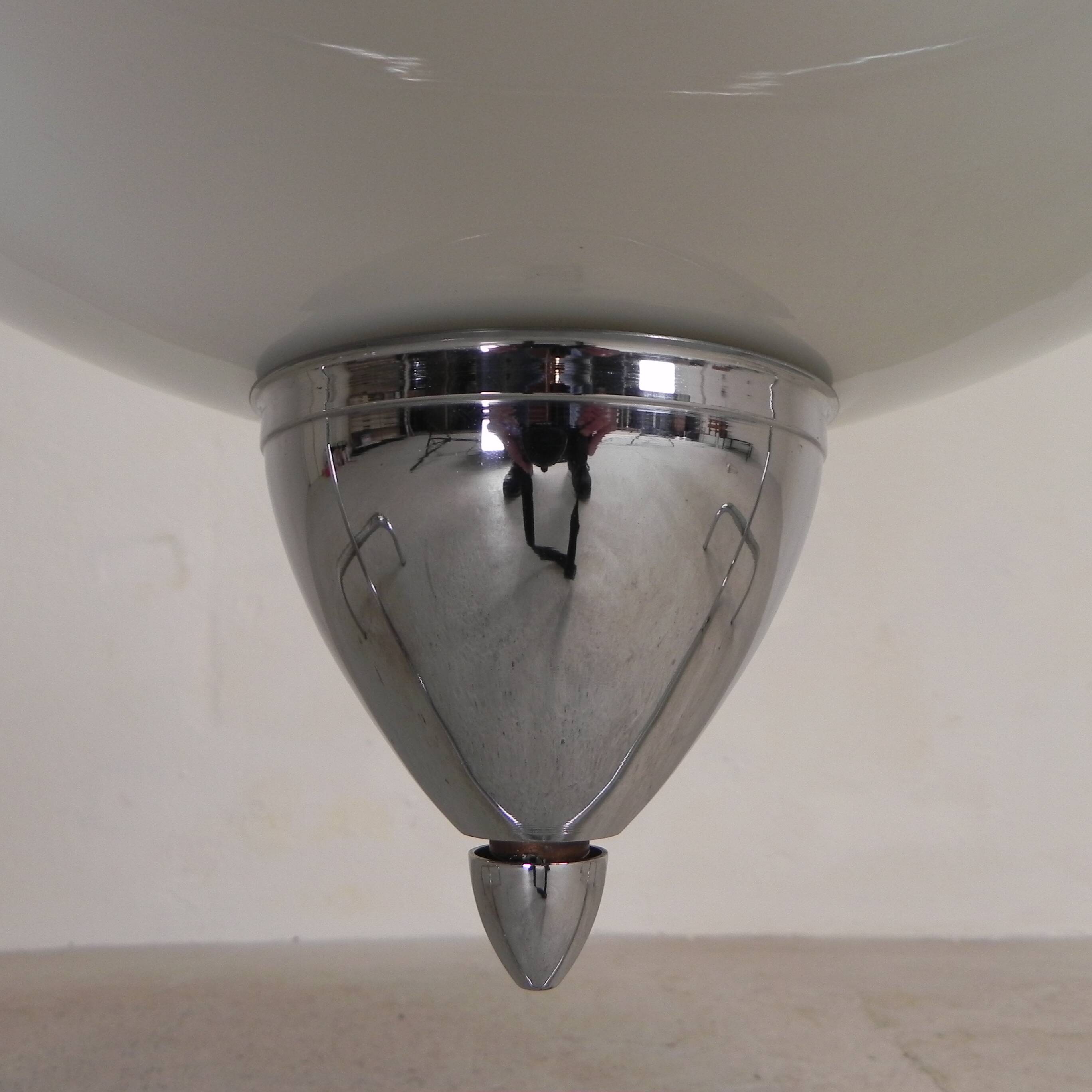 Zeiss Ikon pendant lamp, mirror lamp, 1930s