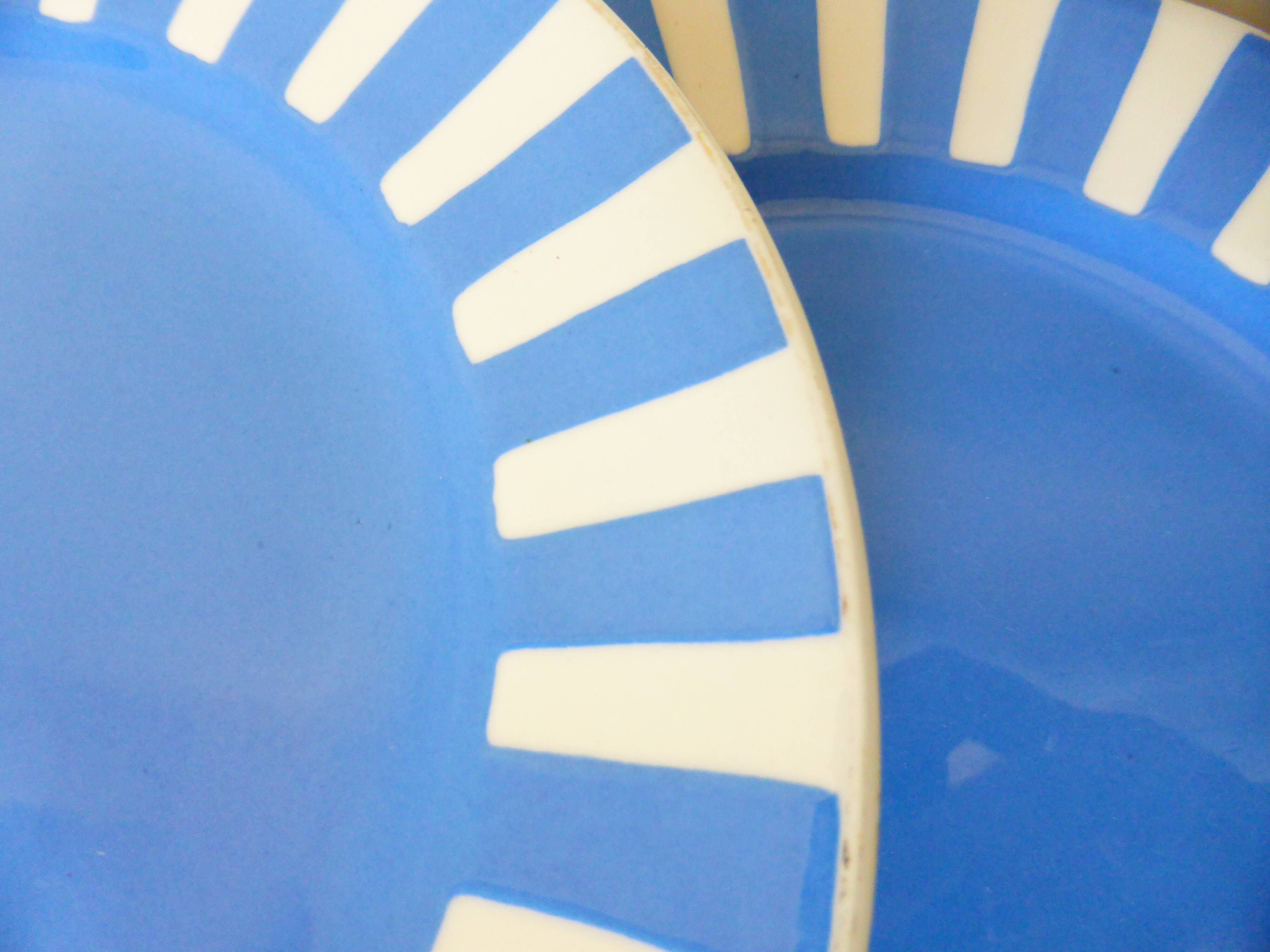 7 Sarreguemines dessert plates model Fox Trott 2106188