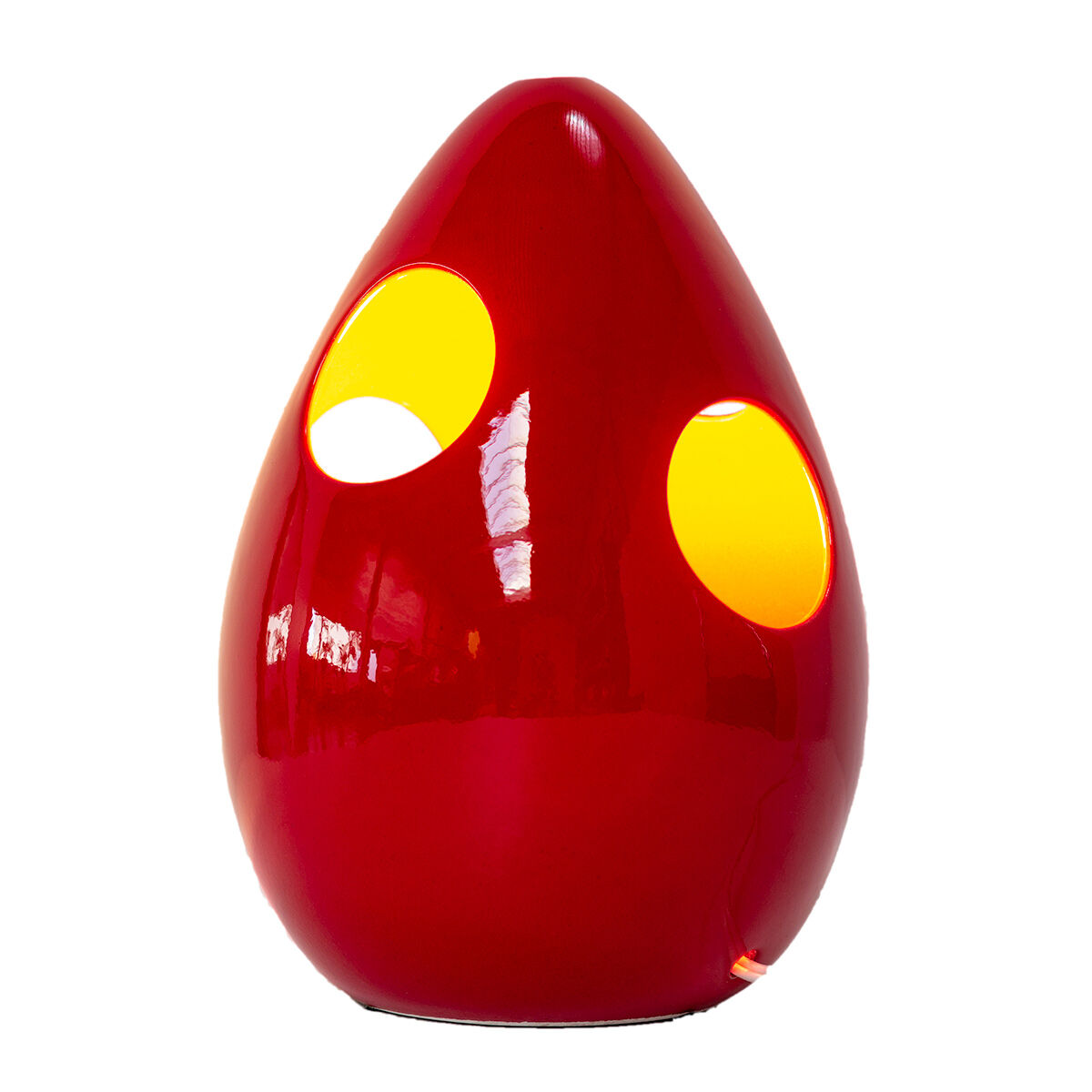 Pino Spagnolo lamp in cermal design for Sicart Italy 1970