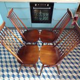Set 4 chaises Ercol Goldsmith