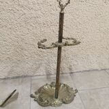 Serviteur de cheminée bronze doré