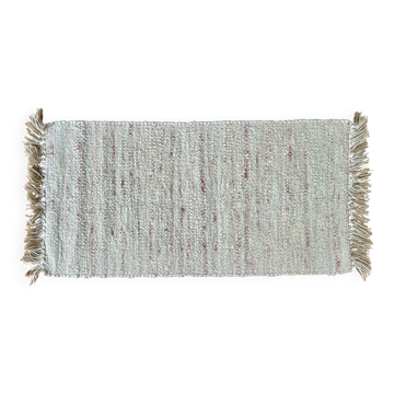Small pure wool rug
