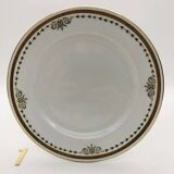 6 Assiettes à dessert vintage, Keeling & Co Losol Ware Burslem.