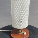 Table lamp 1960 diamond glass