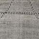 Moroccan Berber carpet Kilim Zanafi black and white 1, 47x1,04
