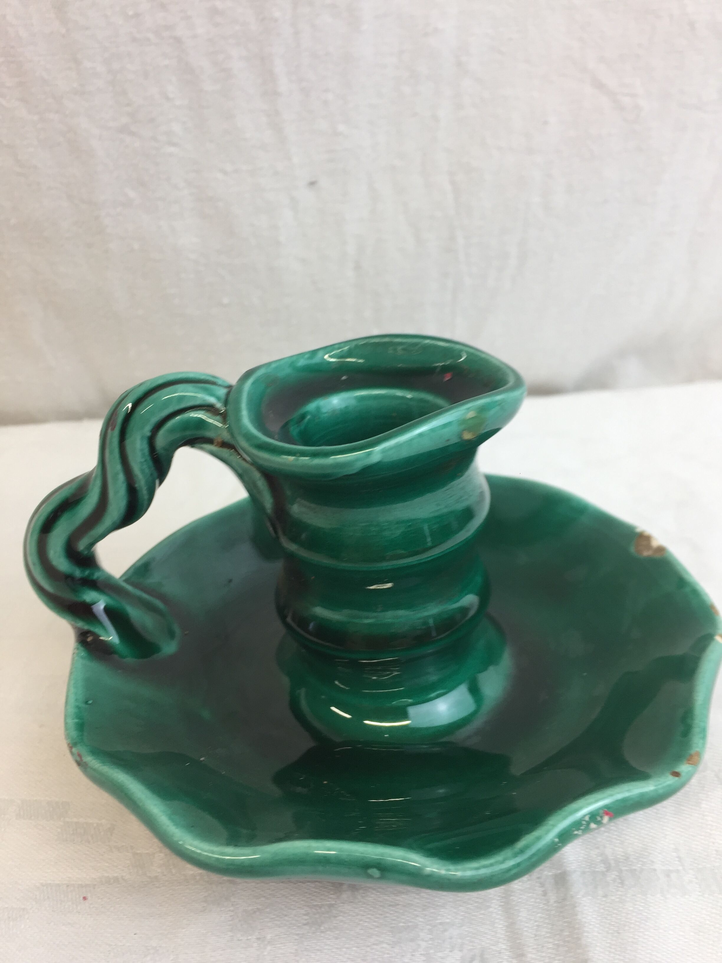 Candlestick or old cellar rack, handcrafted, made in France, Salin