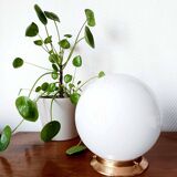 Art Deco opaline table lamp