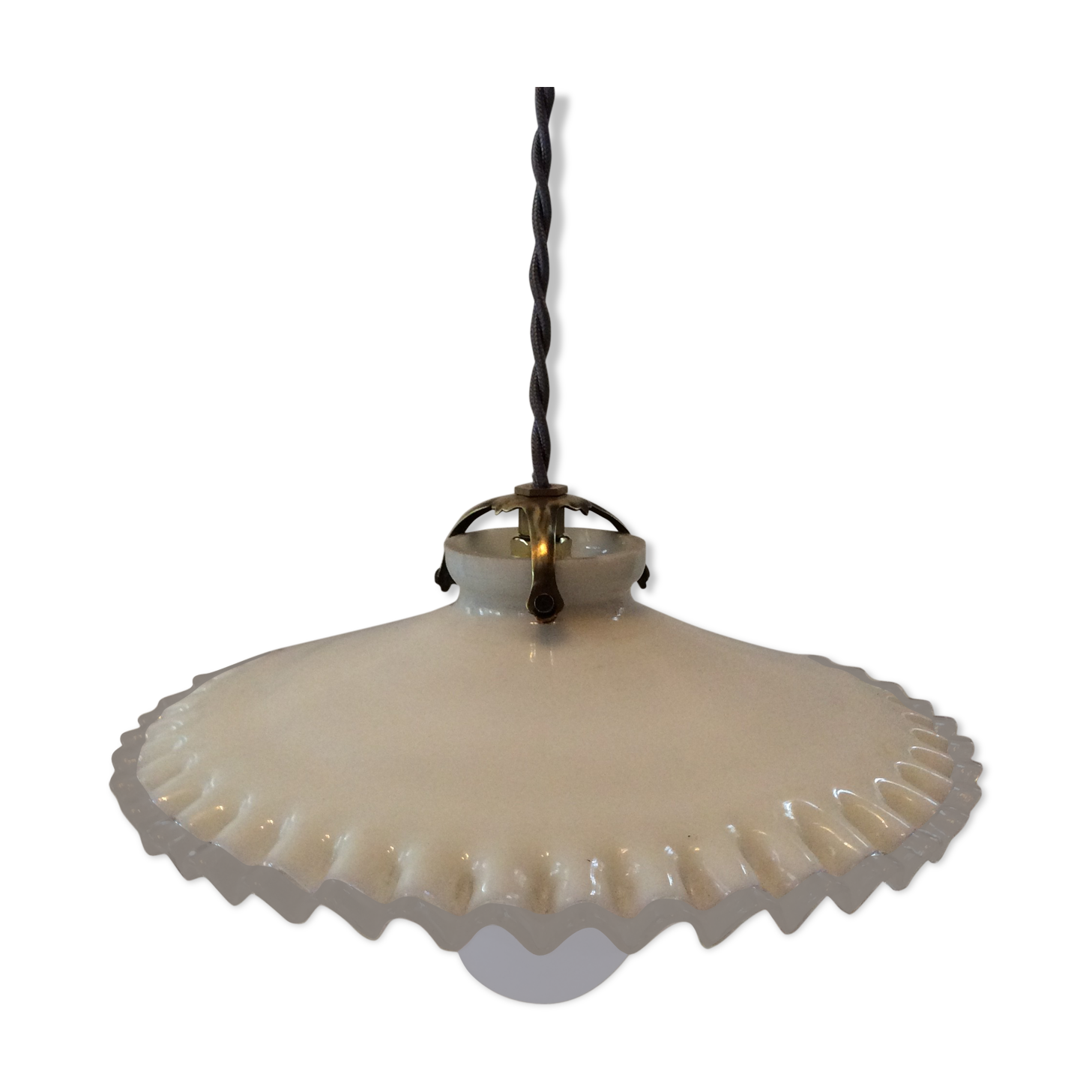 Vintage opaline hanging